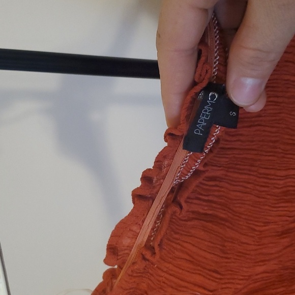 PAPERMOON Off Shoulder 3/4 Sleeves Blouse S - Picture 7 of 15